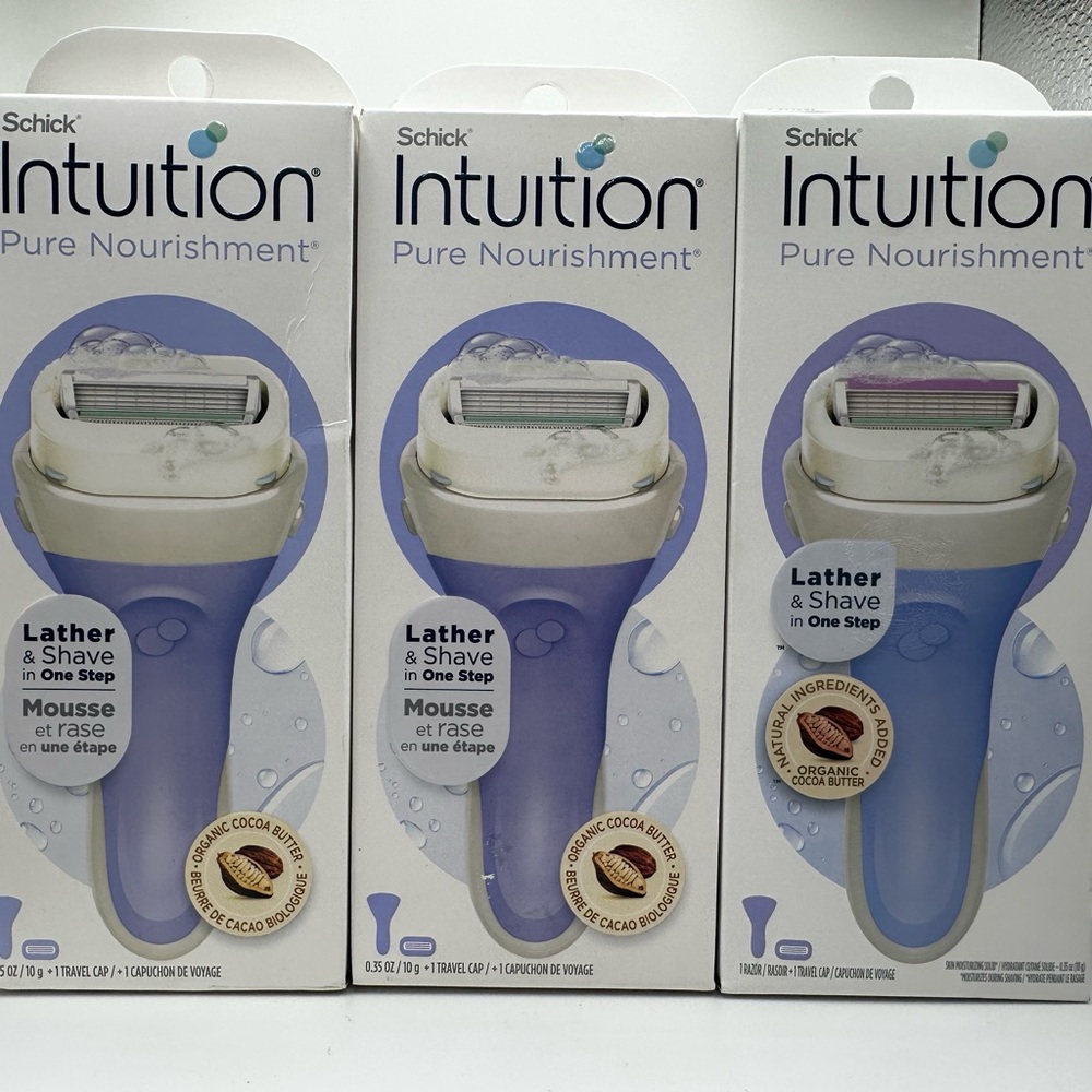 Pure Nourishment Razor with Blue Handle - Picture 6 of 6